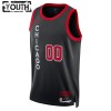 Dres Chicago Bulls Prilagođeni Nike 2023-24 City Edition Crno Swingman - Dječji